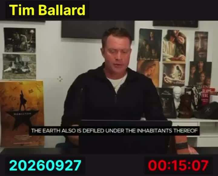 Part 1 at 15:07, caption: the earth also is defiled under the inhabitants thereof