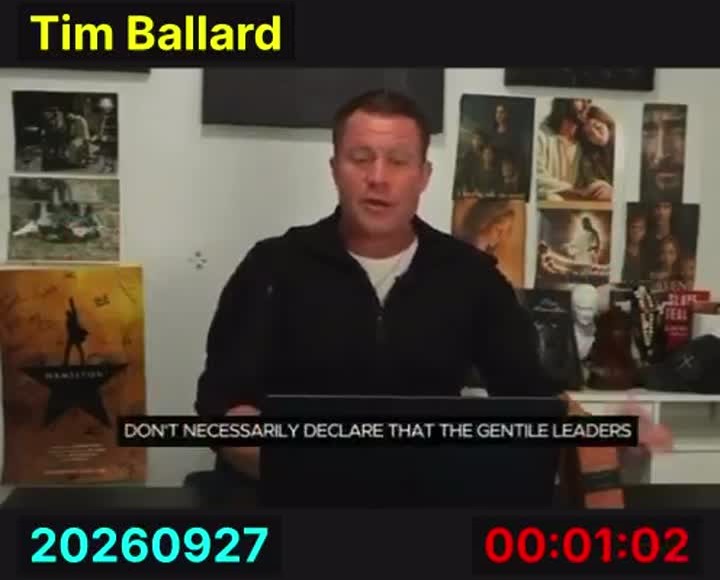 Part 2 at 1:02, caption: don't necessarily declare that the Gentile leaders