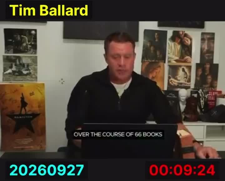 Part 2 at 9:24, caption: over the course of 66 books