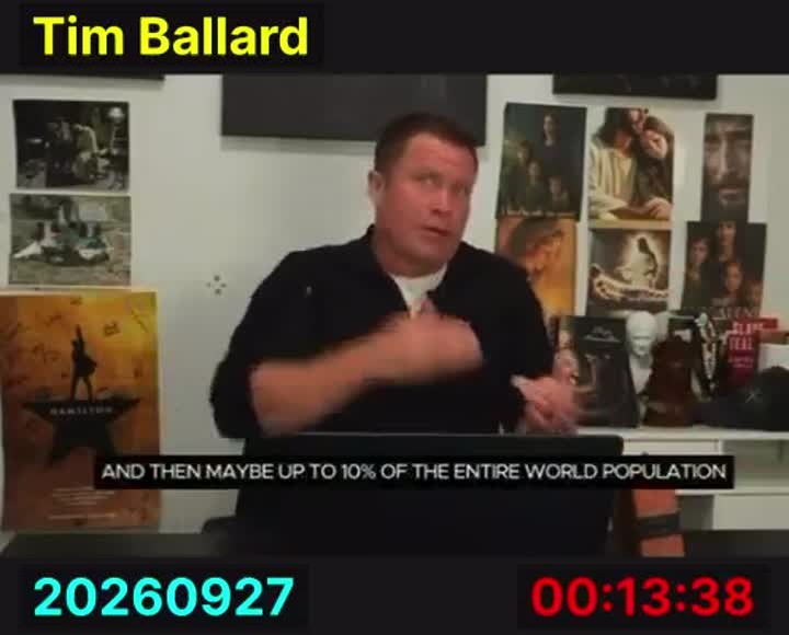Part 2 at 13:38, caption: and then maybe up to 10% of the entire world population